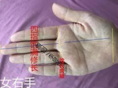 手相图解大全苦命人：人生低谷期的手相图解。