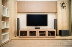 客厅电视柜高低柜风水讲究电视柜如何摆设好?