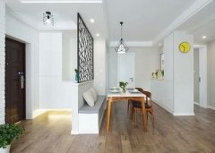 客厅玄关风水博古架装修效果