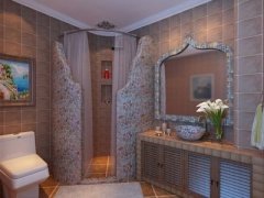 卫生间瓷片木纹色对风水好吗?