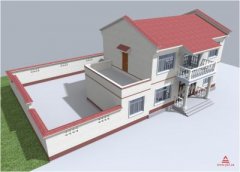 农村房子左短右长