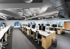 座东北向西南办公室风水布局图解