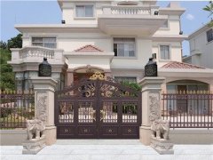 小区大门对着住宅风水问题化解法